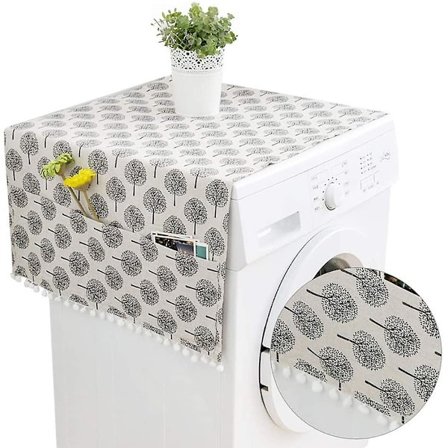 Dammskydd för Kylskåp, Dammskydd med Förvaringsväska, Damm C