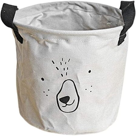 Vaatekori Likaiset vaatekori Pyykkikori Vauvan likainen kangaskori