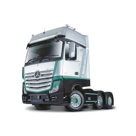 BURAGO Haulers Custom Cabs - M-B Actros 1:43 Silver/Black