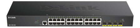 D-LINK DGS 1250-28X - switch - 28 porter - smart - rackmonterbar
