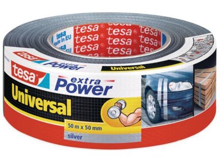 Tesa Stationery Tape 50 M Silver 1