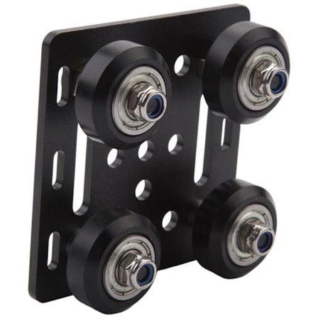 3D-skrivertilbehør for europeisk V-spor 2020 aluminium V-spor remskivebyggeportalplate