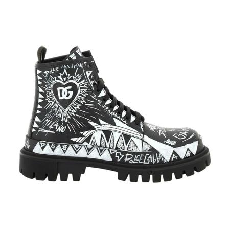 Dolce & Gabbana Laarzen , Zwart , Heren , Maat: 42 EU Laarzen
