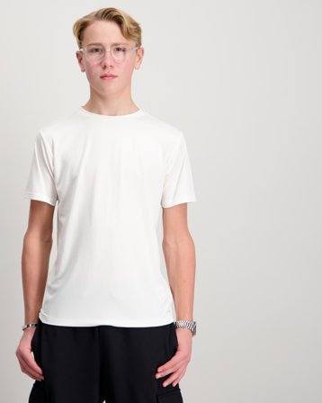 The North Face TEEN NEW 24/7 SS TEE WHI Hvid T-shirts Dreng - Kids Brand Store