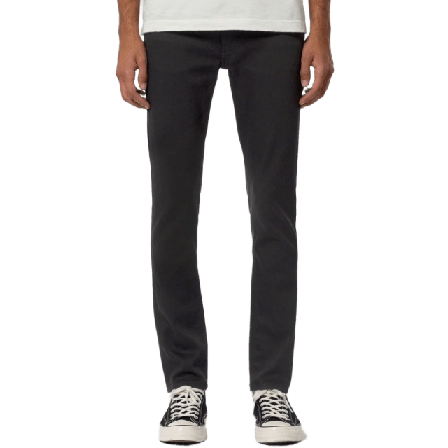Nudie Jeans Lean Dean Dry Everblack Byxor Herr Svart w32"/l30"