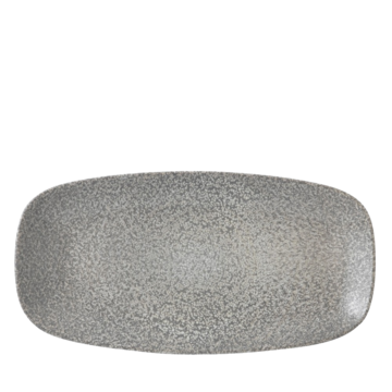 Tallrik Rekt. EVO Grå