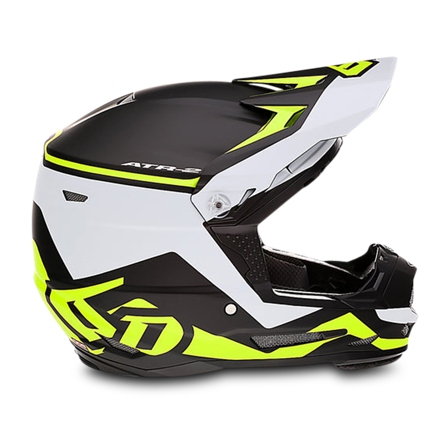 Casco Cross Bambino 6D ATR-2Y Drive Giallo Neon L