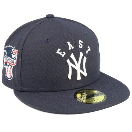New Era - MLB Blu fitted Cappellino - New York Yankees Team League 59FIFTY Navy Fitted @ Hatstore