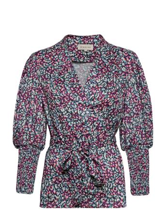 Hope Blouse Blus Långärmad Multi/mönstrad By Malina