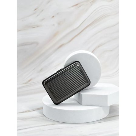 Hård Svart Korthållare 10,5x7 cm.