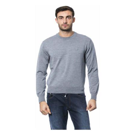 Billionaire Grich Lt Grey Sweater Grå, Herre