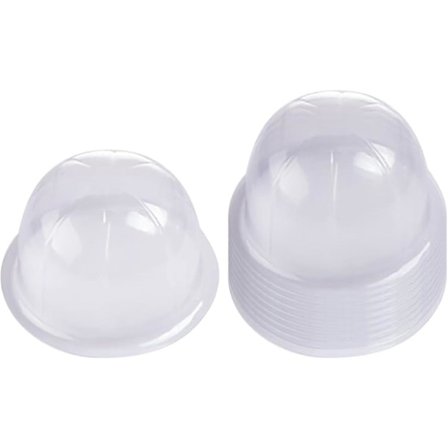 10x Hattestativ Indre Støtte Organizer Hodeomkrets 54cm Bærbare Transparente Innsatser Hattinnlegg Hattvisningsstativ For Stue SoveromBY