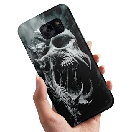 Samsung Galaxy S7 Edge - Skal/Mobilskal Skull