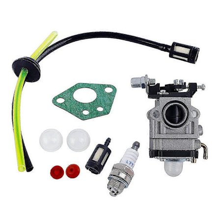 Forgassergressklipper Forgasser Kit Filter med Tennpluggpakning Slange for BG430 52Cc 49Cc 43Cc