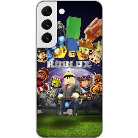 Kompatibel Mobilcover til Samsung Galaxy S22 5G Roblox Verden - Gaming Eventyr for Børn og Unge