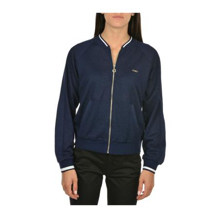 Liu Jo, Bomber Jacket Niebieski, Kobieta, Rozmiar: M