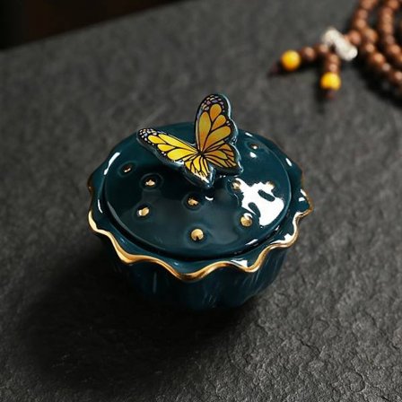 Sommerfugle tekrukke Keramiske krukker 2 2