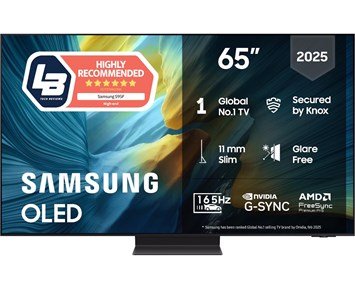 Samsung-TQ65S95FATXXC-Samsung 65" S95F 4K OLED Smart-TV-Tv-56–70 tommer