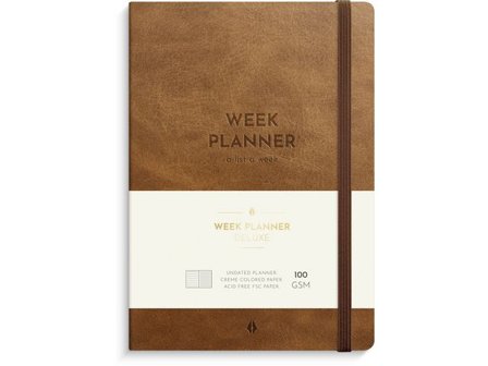 BURDE Week Planner Deluxe odaterad - Lyreco - Almanackor och kalendrar - Dagböcker - Dagböcker