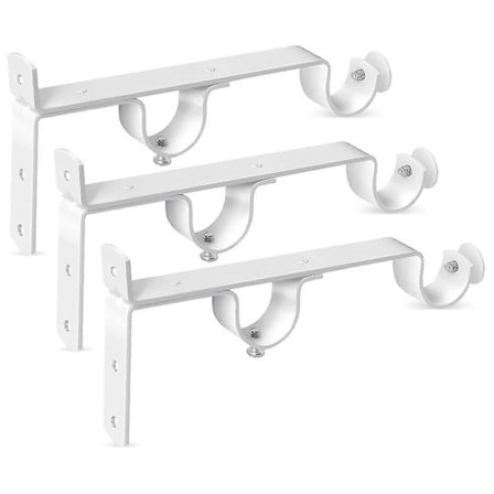 Gardinstångsfäste, Dubbla gardinstångshållare Gardinstångsbeslag Gardinstångshängare Ho