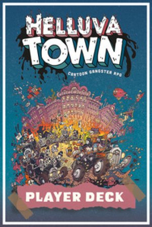 Helluva town. Plyer deck. Con 52 Carte Acheron Games