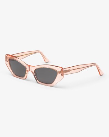 Sunglass 07 - Faded Pink - Black - One Size