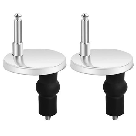 Pakke med 2 universelle monteringshængsler til toiletsæde