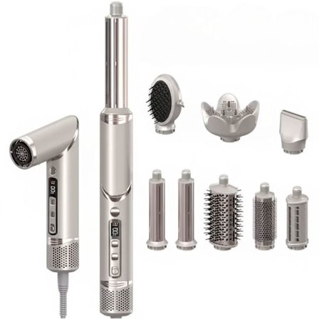 UNIQ 8-in-1 MultiStyler 2.0 - all-in-one Air Styler ja hiustenkuivaaja