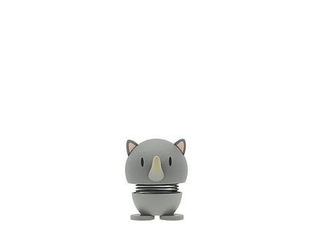HOPTIMIST Figur Soft Rhino S Grey
