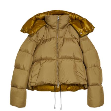 Sportmax, Down Jackets Groen, Dames, Maat:S