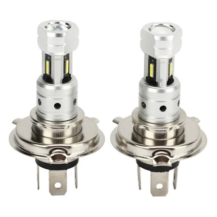 2 kpl 100W H4 LED Moottoripyörän Ajovalopolttimo 360 Asteen Superkirkas CSP-siru Energiansäästöinen korvaus Suzukille Keltainen Valo 3000K