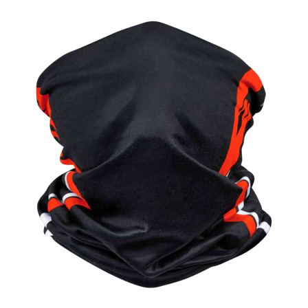 Halswärmer Ixon Void Schwarz/Weiß/Rot Einheitsgröße