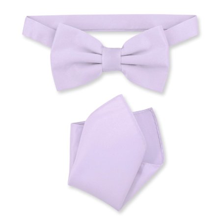 Vesuvio Napoli BowTie Solid Mænds Bow Tie & Lommetørklæde