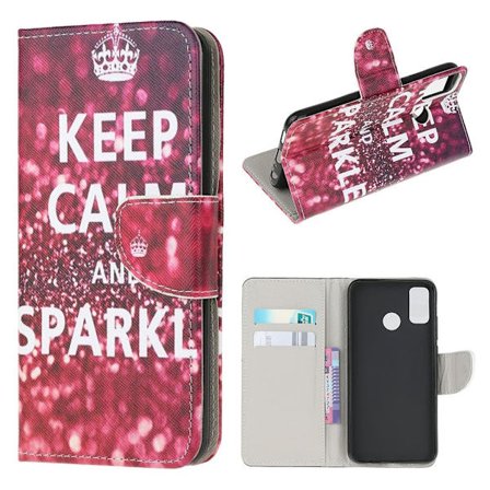 Wonderland Motorola Moto G30 / Motorola Moto G10 fodral -Röd