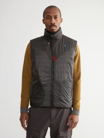 Klättermusen Brokk Light Daunenweste Herren - Raven - M