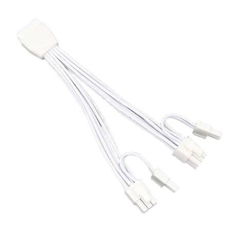 Kraftig Dubbel 8Pin Till 16Pin GPU-Kabel med Enkel Anslutningsadapter