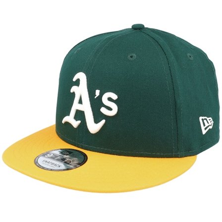New Era - Oakland Athletics MLB 9FIFTY Green/Yellow Snapback Snapback Green Cap - MLB @ Hatstore