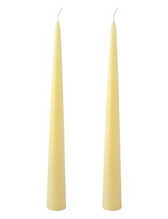 Hand Dipped Decoration Candles, 2 Pack Home Decoration Candles Pillar Candles Gul Kunstindustrien