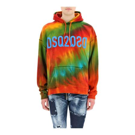 Dsquared2, Knitwear Pomarańczowy, Mężczyzna, Rozmiar: S