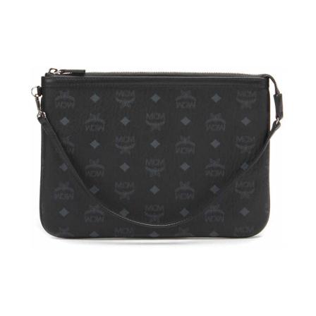MCM Pre-owned, Pre-owned Handbags Zwart, Dames, Maat:ONE Size