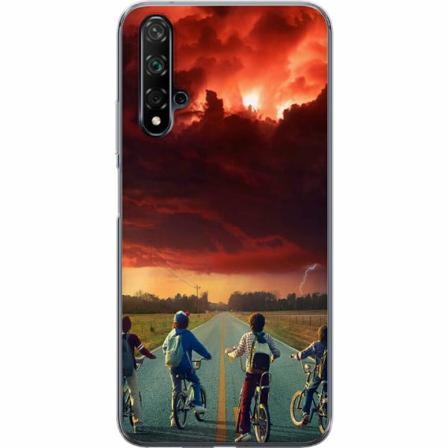 Huawei Nova 5t Genomskinligt Skal Stranger Things