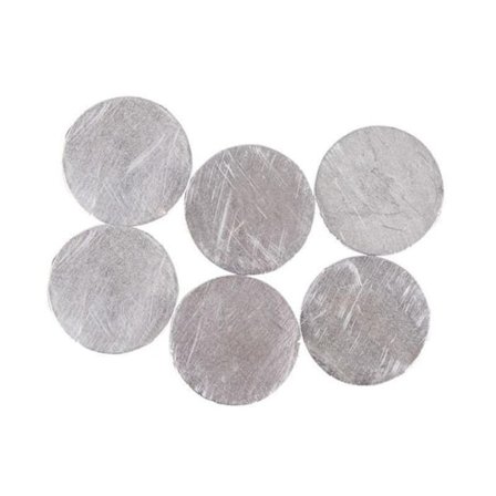 6 st självhäftande magneter 15 mm