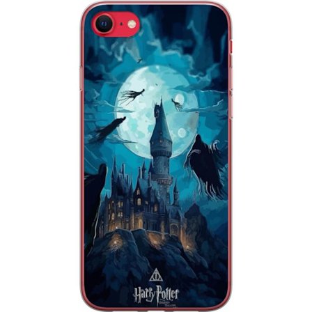 Yhteensopiva Puhelinkuori Apple Apple iPhone 7 Maaginen fantasiakuvaus, jossa linna kuunvalossa ja leijuvat olentot, pimeä satuilmapiiri noitataiteen