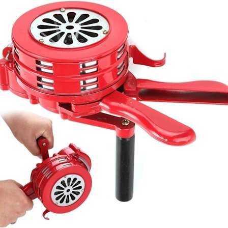 Yorking handsiren i aluminiumhölje siren handvev hopfällbar larmsiren