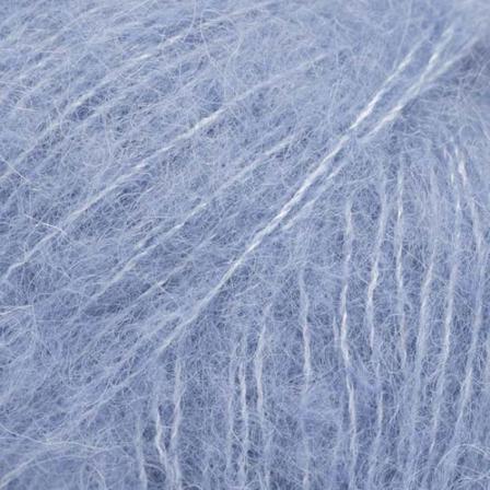 Drops Garn Brushed-Alpakka-Silk Stillehavsblå 28, 25g