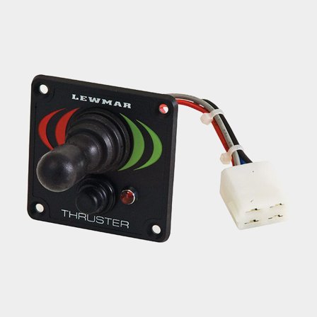 Joystick para propulsor de proa Lewmar, simples, compatível com TT110 1.5 & TT140 2.0