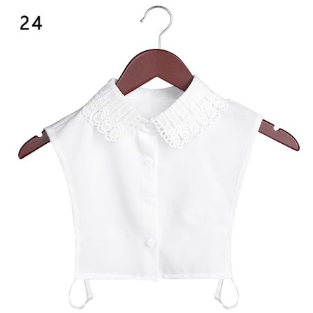 Skjorta Falska krage Klädtillbehör - stock