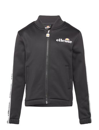 El Credere Jnr Track Top Sweat-shirt Genser Svart Ellesse