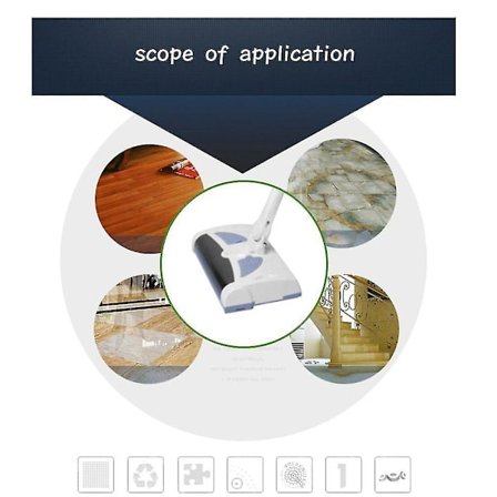 Elektrisk Trådløs Håndskubbet Kost
