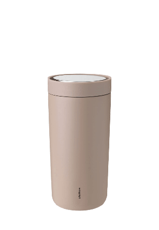 Stelton To Go Click termosmugg 0.4 l. Kök & matlagning Rosa 0,4L